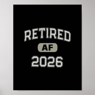 Póster Abuela Retirada D 2026 Padre Vacaciones Madre Cruc