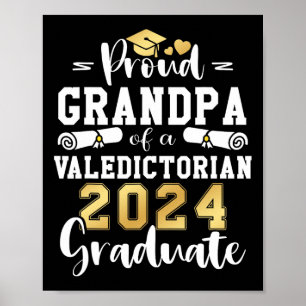 Póster Abuelo De La Graduación De Un Médico De La Univers