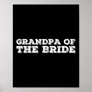 Póster Abuelo De La Novia Boda Graciosa Groom Fiesta Gif