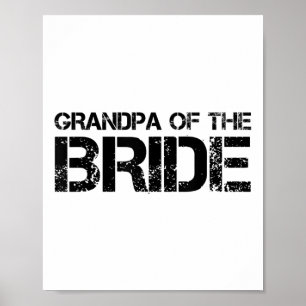 Póster Abuelo De La Novia Boda Graciosa Groom Fiesta Gif