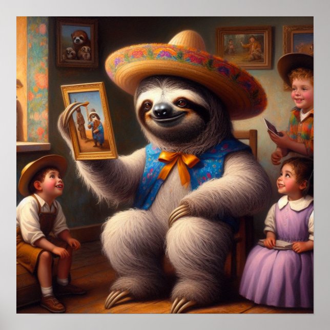 Póster Abuelo de Sloth (Frente)
