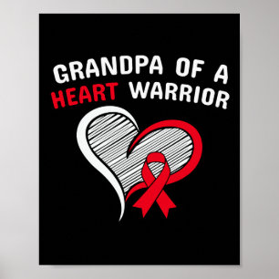 Póster Abuelo De Un Guerrero Del Corazón Awaren Enfermeda