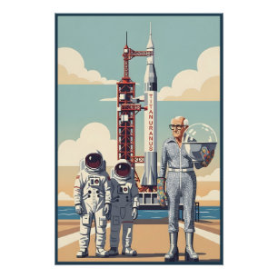 Póster Abuelo Divertido