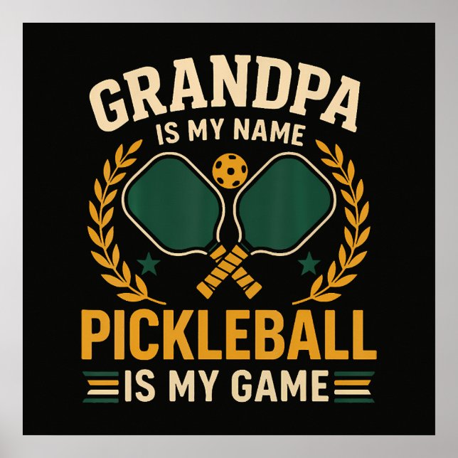 Póster Abuelo es mi nombre (Frente)