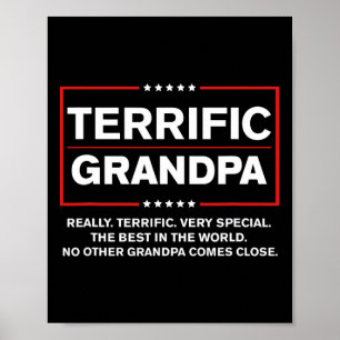 Póster Abuelo fantástico - Funny campaña de campaña de Do