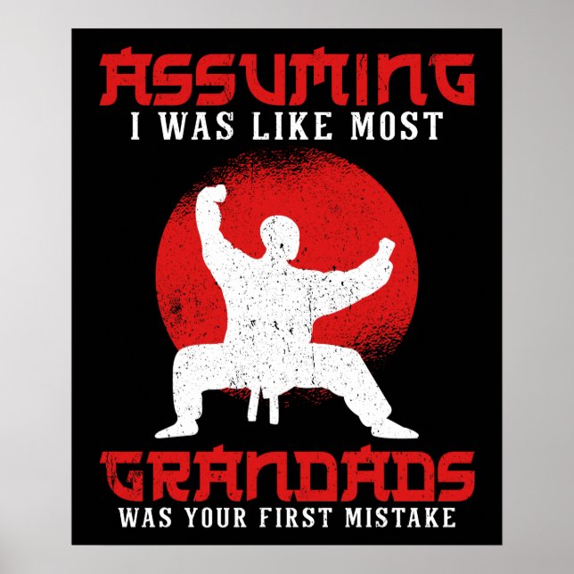 Póster Abuelo tai chi (Frente)