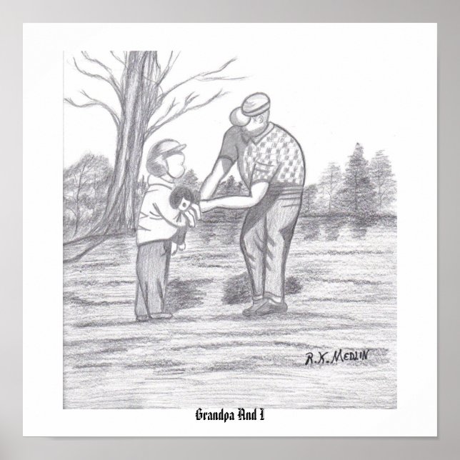 Póster Abuelo Y Yo (Frente)