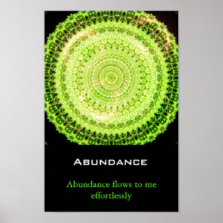 Póster Abundancia