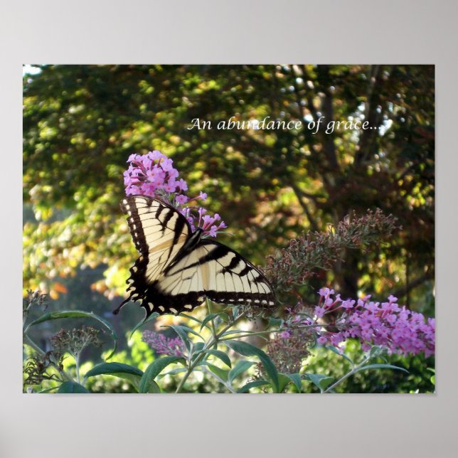 Póster Abundancia de gracia (Frente)