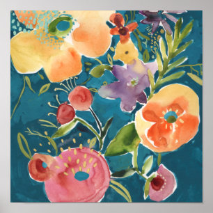 Póster Abundant Florals I