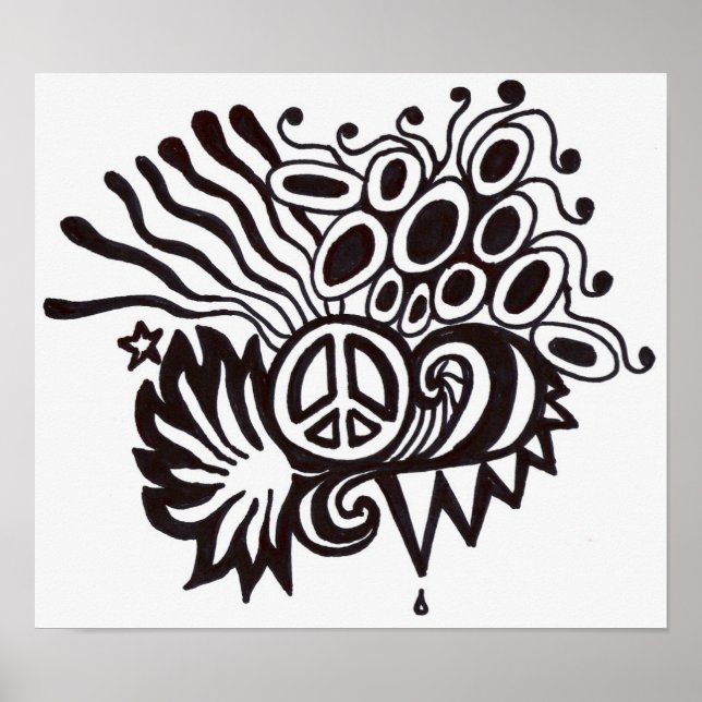 Póster Aburrido en mi habitación (Frente)