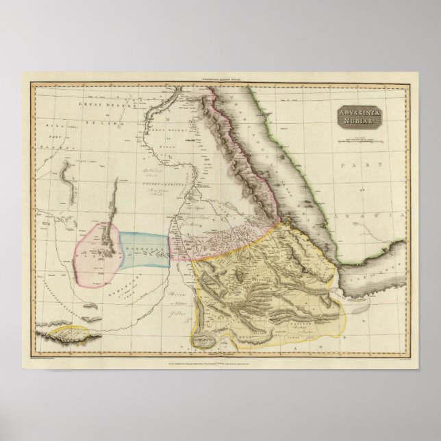 Póster Abyssinia, Nubia &c (Frente)