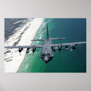 Póster AC-130 fantasmagórico