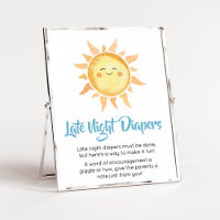 Acá viene el hijo lindo sol de los pañales nocturn