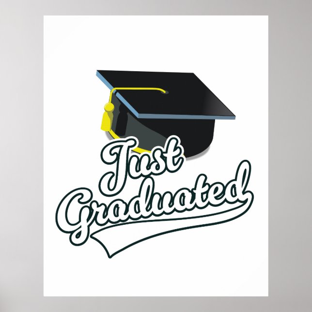 Póster ¡Acabamos de graduar! (Frente)