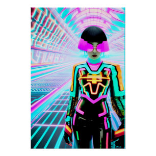 Póster Acabo de ver la película Tron y ahora soy como