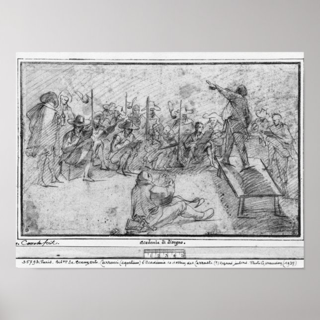 Póster Academia de dibujo (Frente)