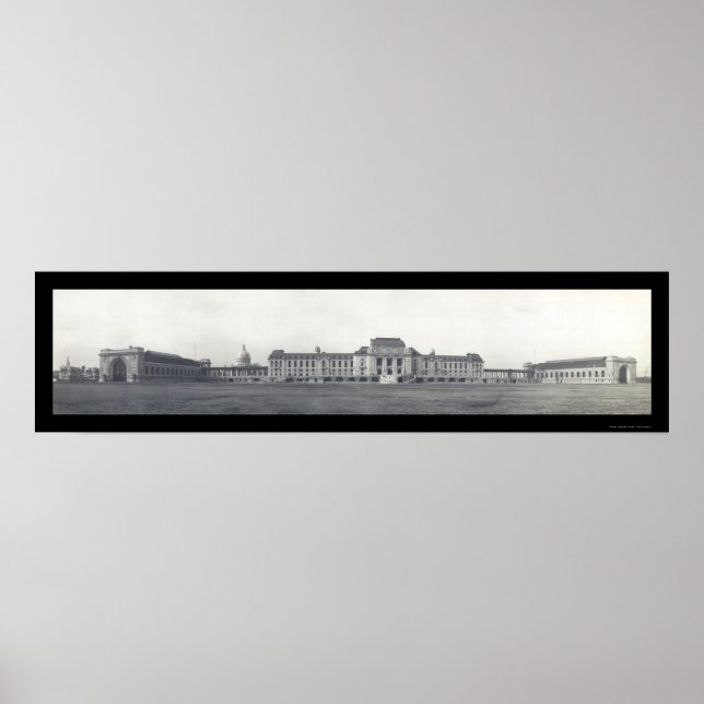 Póster Academia de la Marina de Annapolis Foto 1911 (Frente)
