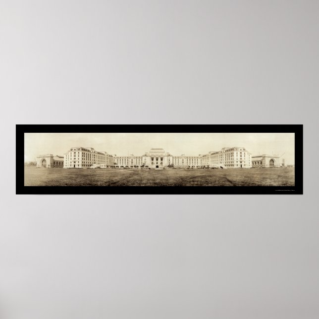 Póster Academia de la Marina de Annapolis Foto 1919 (Frente)