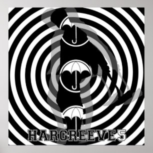 Póster Academia de los paraguas