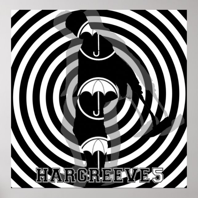 Póster Academia de los paraguas (Frente)