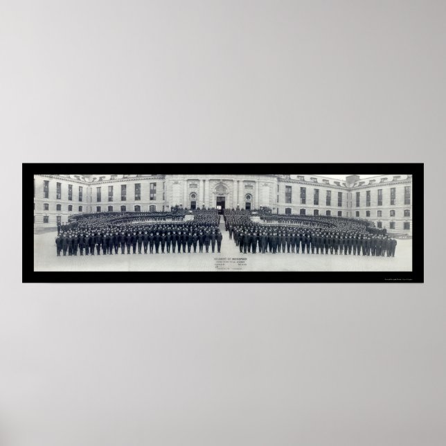 Póster Academia Naval de Comadronas Foto 1922 (Frente)