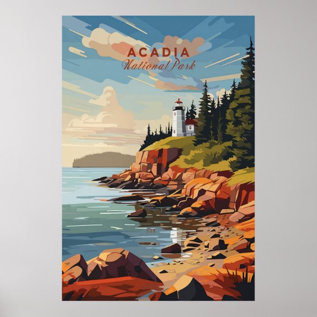 Póster Acadia (Frente)