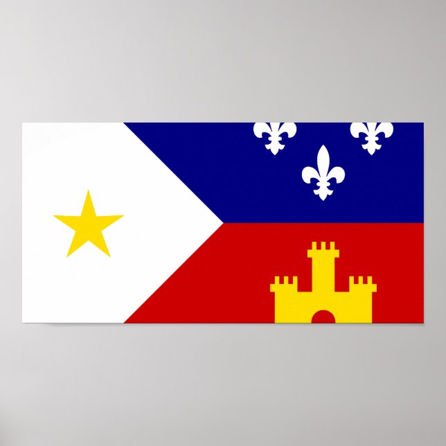Póster Acadiana, de etnia (Frente)