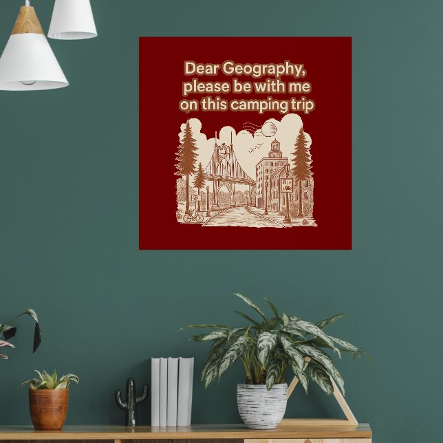 Póster acampador (Salón 1)