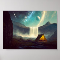 Acampando en el espacio