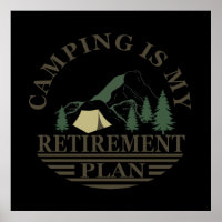 acampar es mi plan de retiro