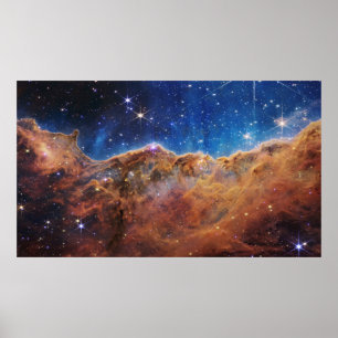 Póster Acantilados Cósmicos Nebulosa Carina Espacio Teles