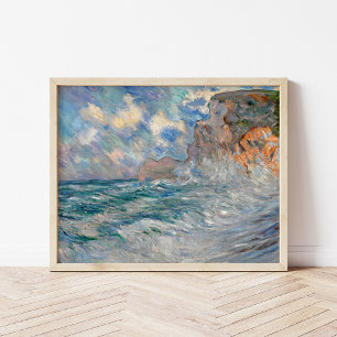 Póster Acantilados de Etretat   Lilla Cabot Perry