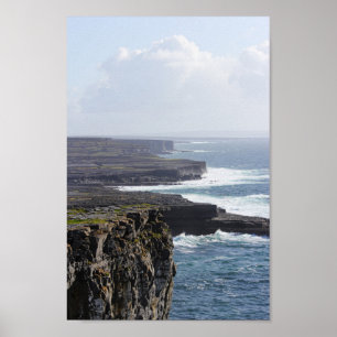 Póster Acantilados de Inishmore - Vista Sur