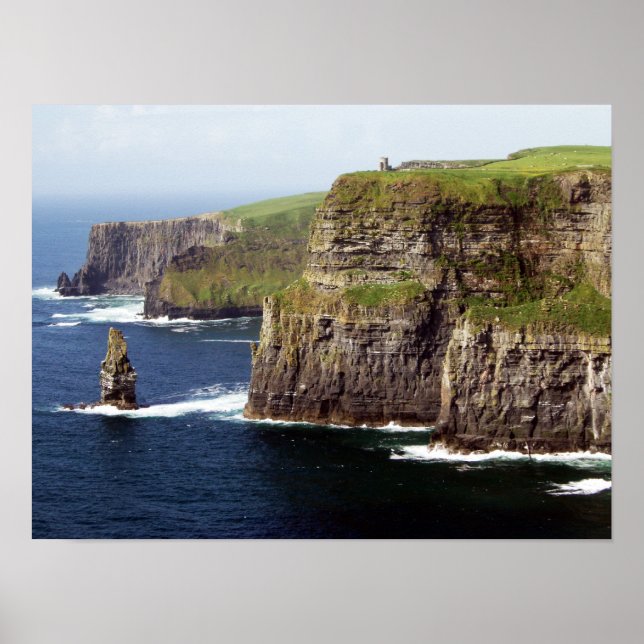 Póster Acantilados de Moher Ireland (Frente)