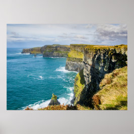 Póster Acantilados de Moher, Irlanda