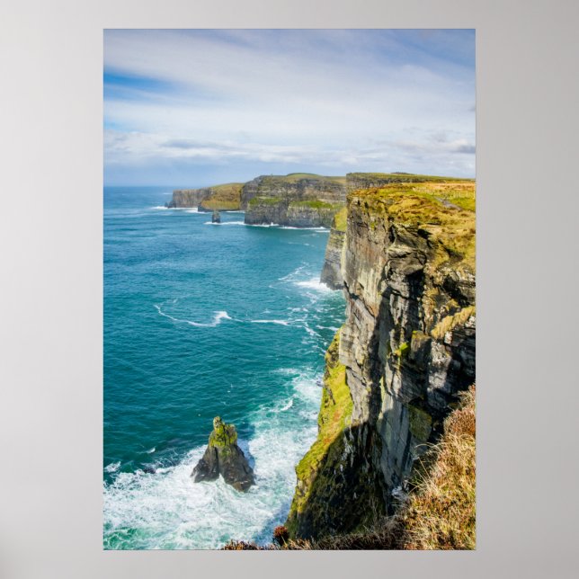 Póster Acantilados de Moher, Irlanda (Frente)