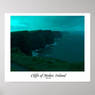 Póster Acantilados de Moher, Irlanda