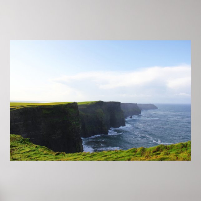 Póster Acantilados de Moher - South View 1 (Frente)