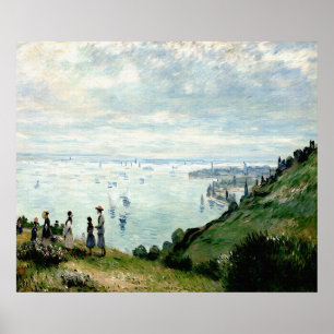 Póster Acantilados de Pourville