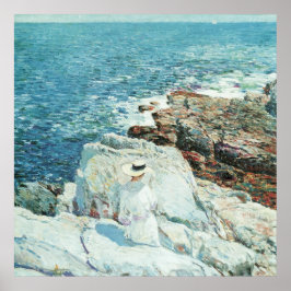 Póster Acantilados del sur, Appledore por Frederick Child