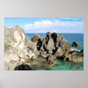 Póster Acantilados en la Bahía de Horseshoe