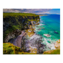 Acantilados Serene y Mar Turquesa: Irlanda del Nor