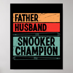 Póster Accesorios Para Adultos Padre Husnd Snooker C