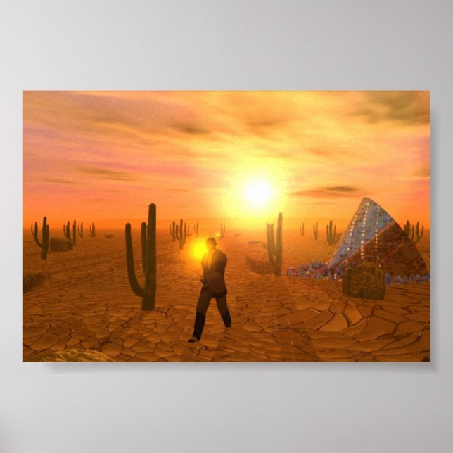Póster Accidente de Alien (Frente)