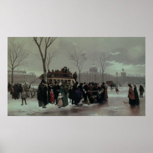 Póster Accidente del autobús de París