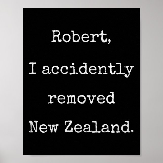 Póster Accidently Removed Nz - Funny Marcus Vr Chat Humor (Frente)