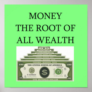 Póster acción de Wall Street, inversor del mercado