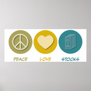 Póster Acción del amor de la paz