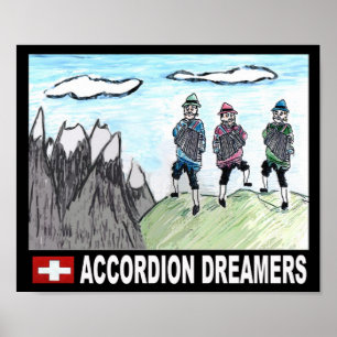 Póster Accordion Dreamers